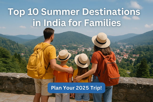 Top 10 Travel Destinations in India for Summer Vacation 2025