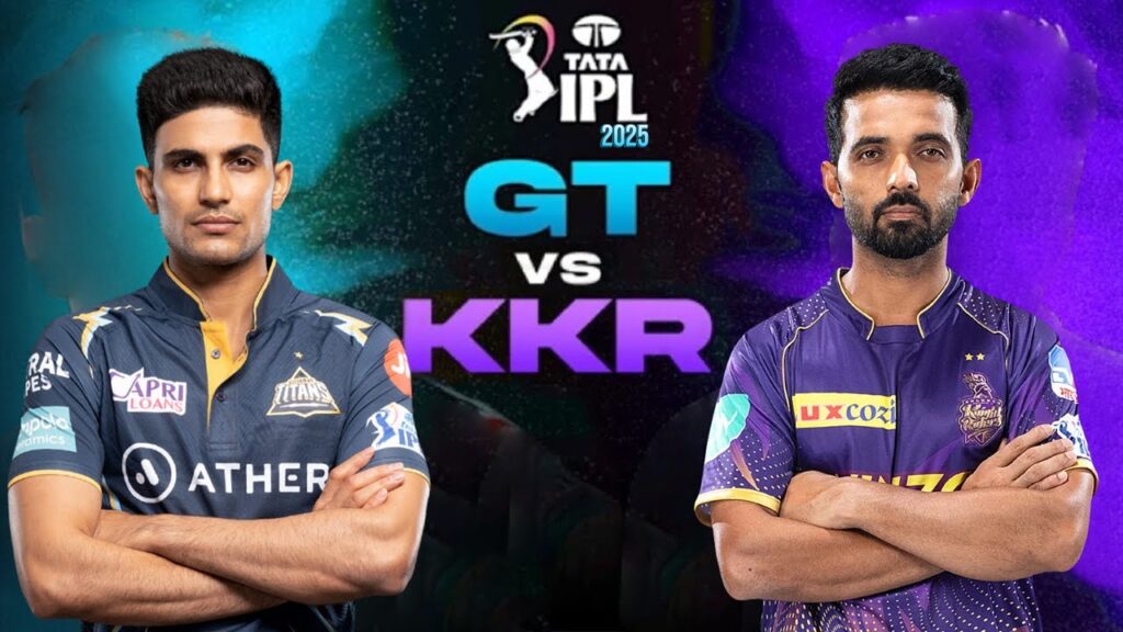 GT vs KKR IPL 2025