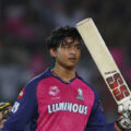Vaibhav Suryavanshi in RR vs GT IPL 2025 match