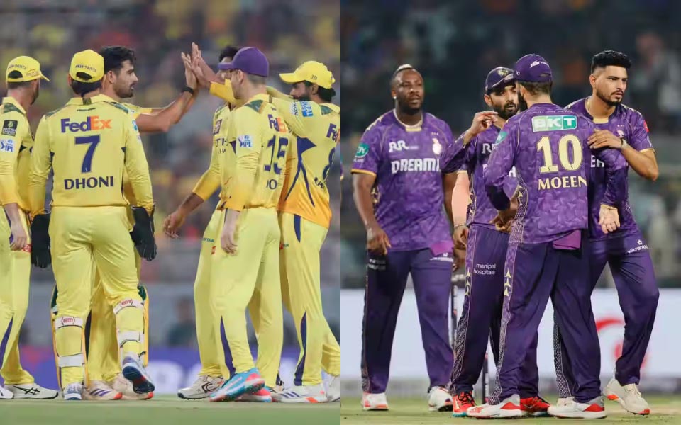 CSK vs KKR IPL 2025