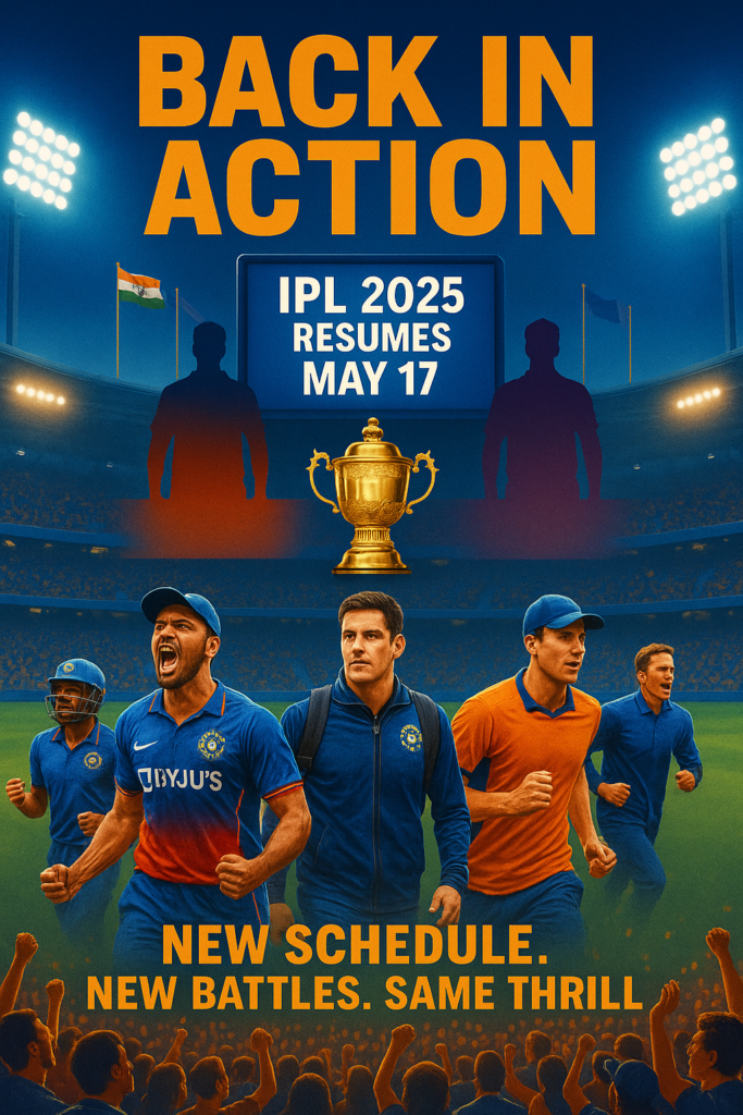 IPL 2025 Restart
