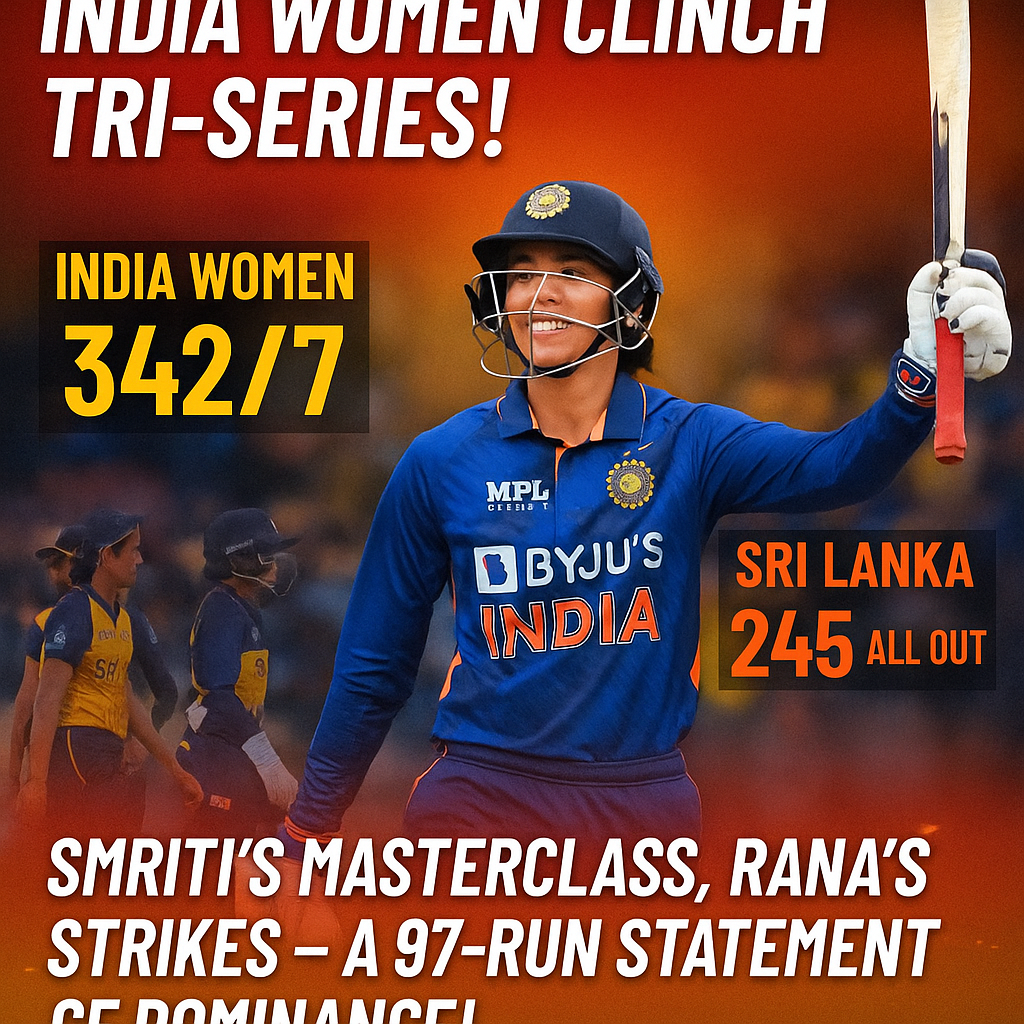 India Women vs Sri Lanka Women Final 2025