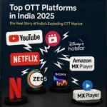 TOP OTT Platforms in India 2025