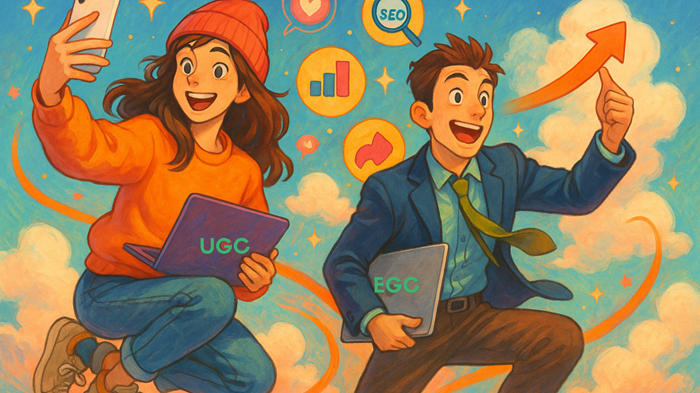 UGC ads vs EGC ads on Meta