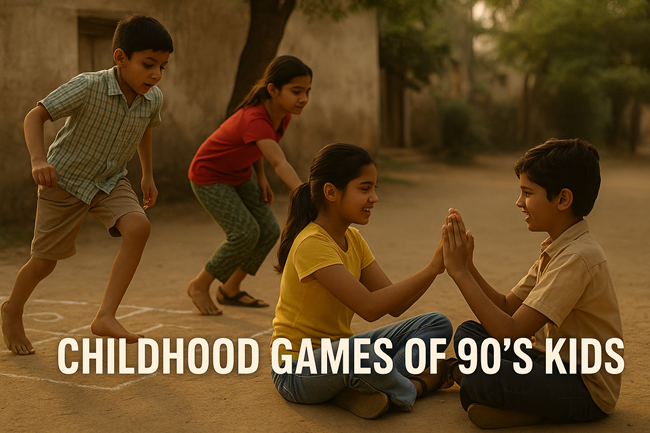90s Kids Outdoor Games