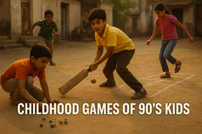Childhood Games of 90s Kids