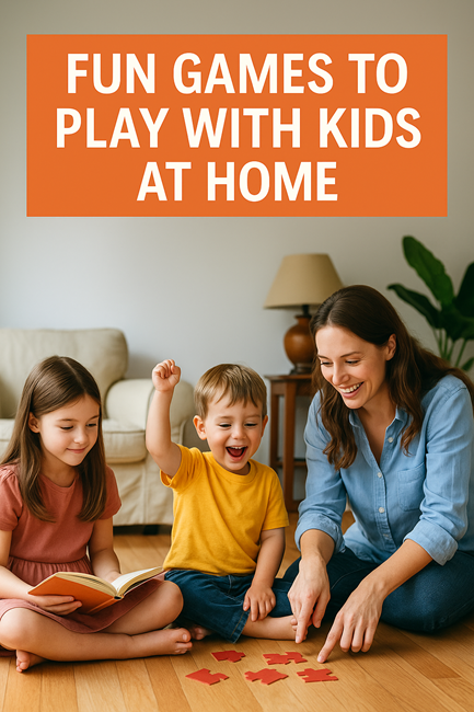 Fun Games To Play With Kids At Home