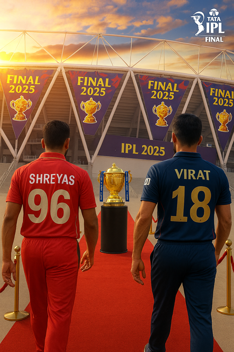 IPL 2025 Final Between RCB and PBKS
