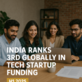 Indian Ranks 3rd Globally in Tech Startup Funding