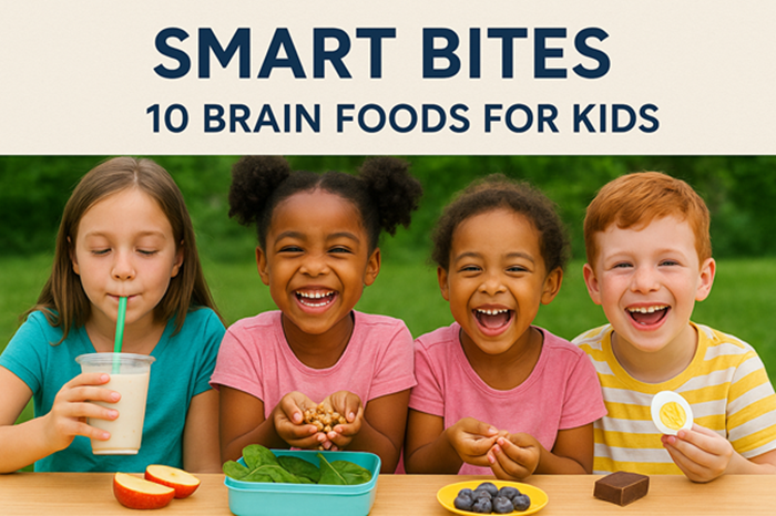 10 Brain Boosting Foods to Pack in Your Child Lunchbox