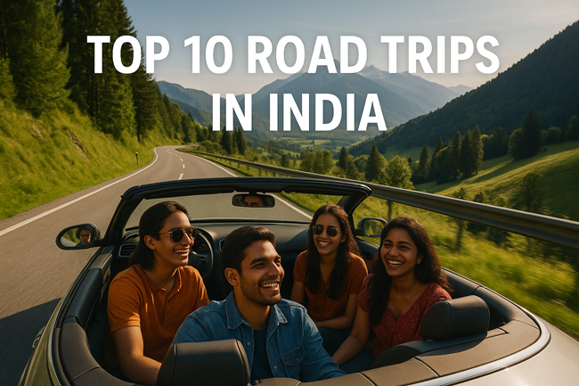 Top 10 Road Trips in India