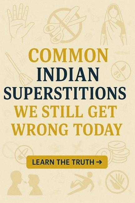 Common Indian Superstitions and Beliefs
