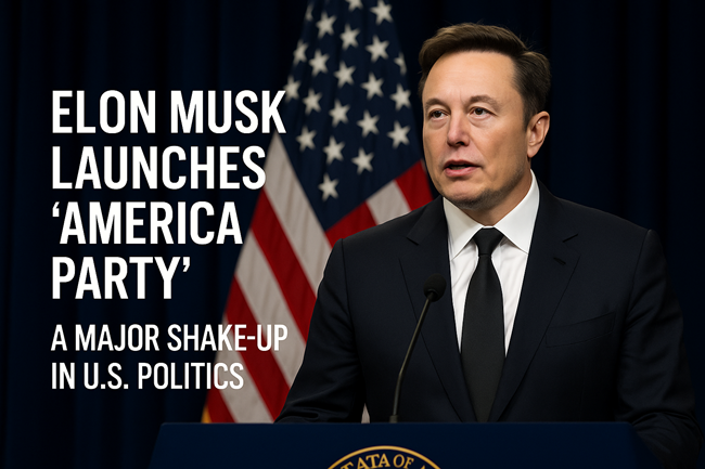 Elon Musk Launches America Party