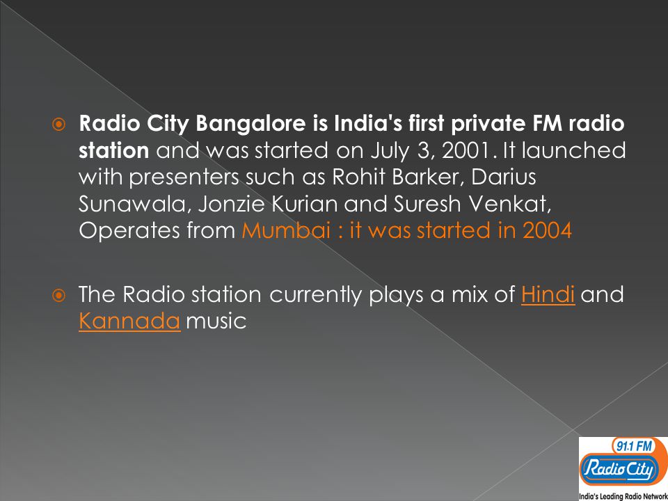 Image Courtesy Radio City