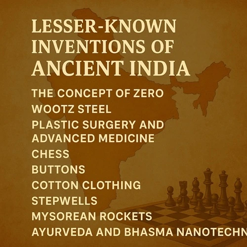 10 Lesser Known Inventions of Ancient India