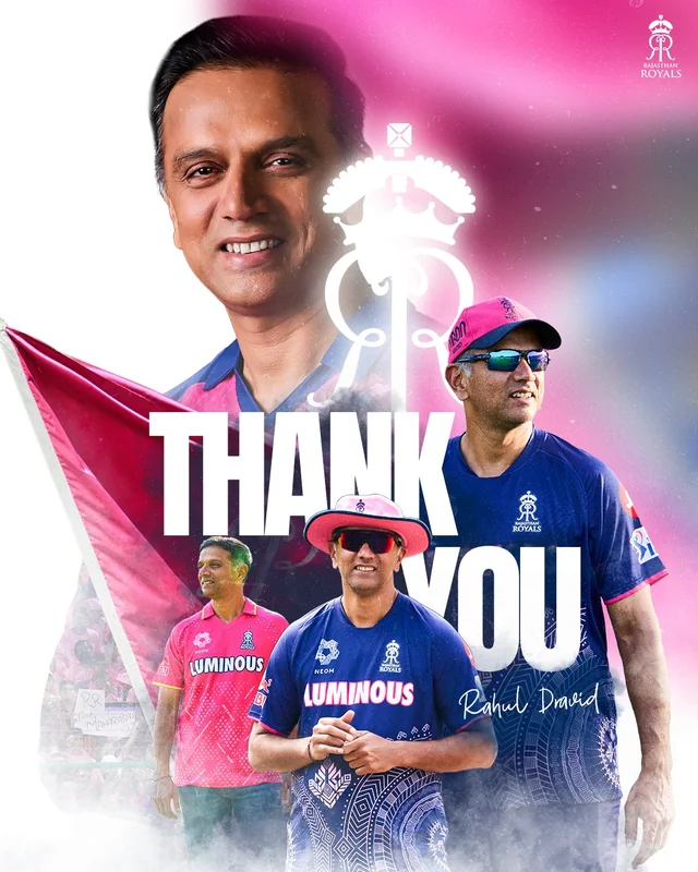 Rahul Dravid Parts Ways With Rajasthan Royals
