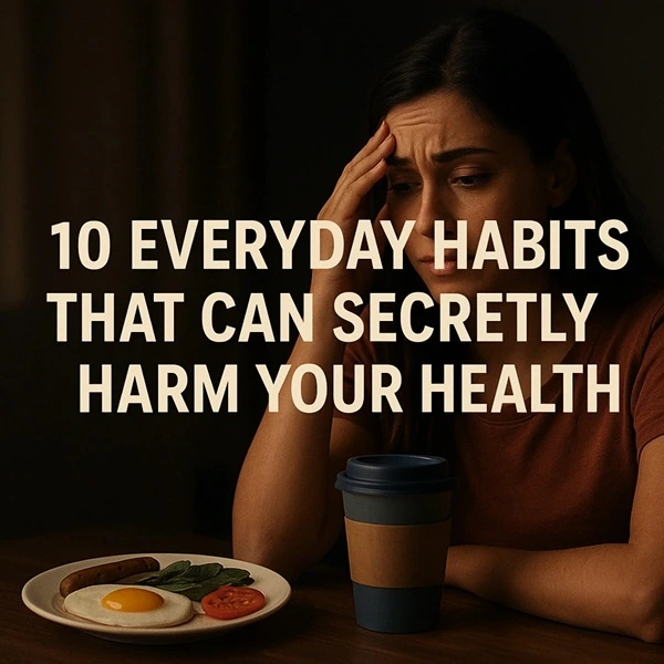 10 Everyday Habits That Secretly Harm Your Health