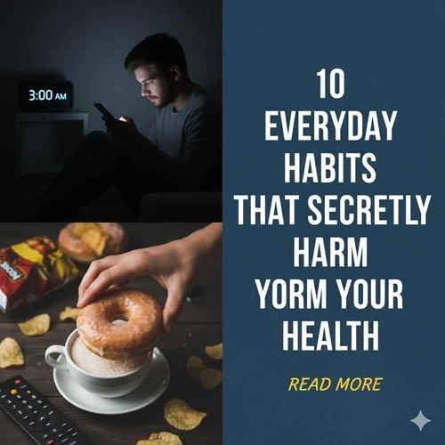 10 Everyday Habits That Secretly Harm Your Health