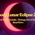 Bloody Lunar Eclipse 2025