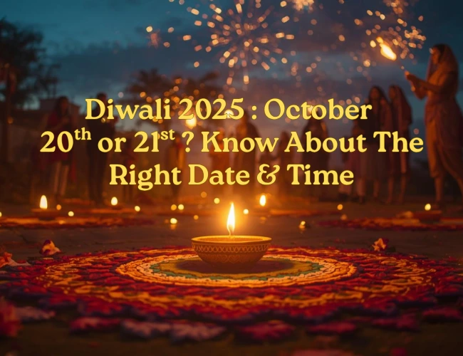 Diwali 2025 October 20th or 21st