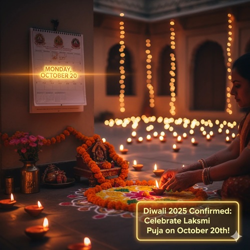 Diwali 2025 October 20th or 21st