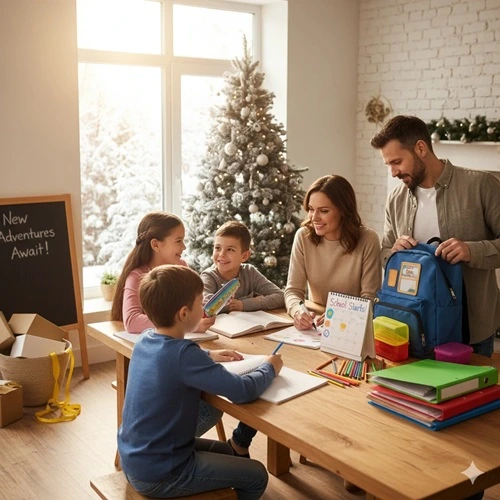 How to Help Kids (and Parents) Switch Back to School Mode After a Holiday Break