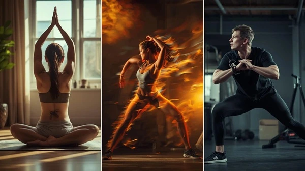 yoga vs cardio vs strength training 