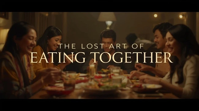 The Lost Art Of Eating Together
