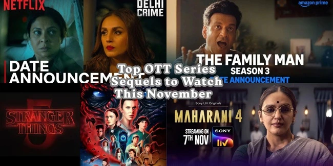 Top OTT Series Sequels to Watch This November