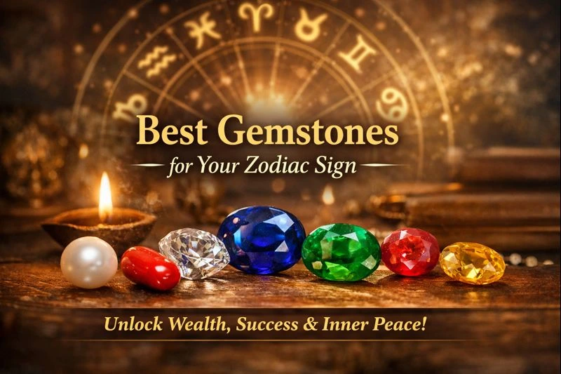Best Gemstones as Per Your Sun Sign to Get Maximum Benefits in Life, Career and Money