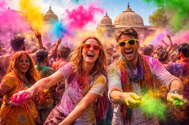 Holi Celebration in India