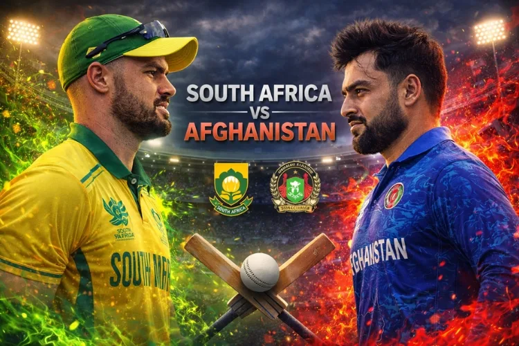 South Africa vs Afghanistan T20 World Cup Match