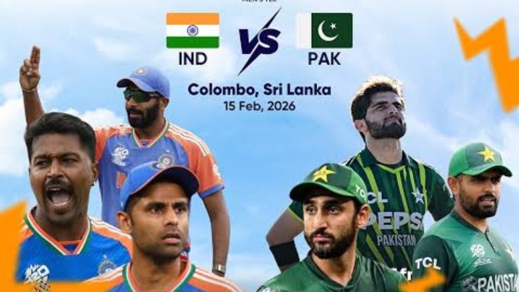 India vs Pakistan T20 World Cup 2026