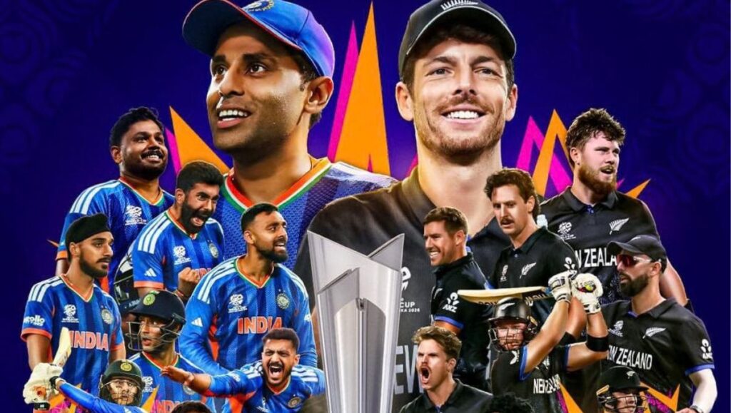 India vs Newzealand T20 World Cup Final 2026