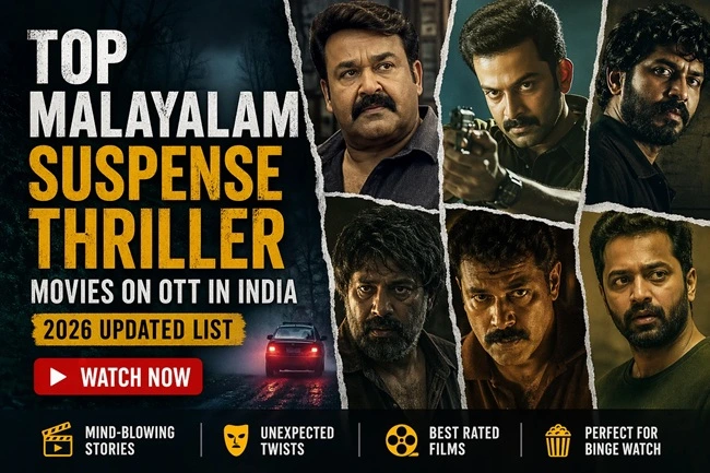Best Malayalam Suspense Thriller Movies