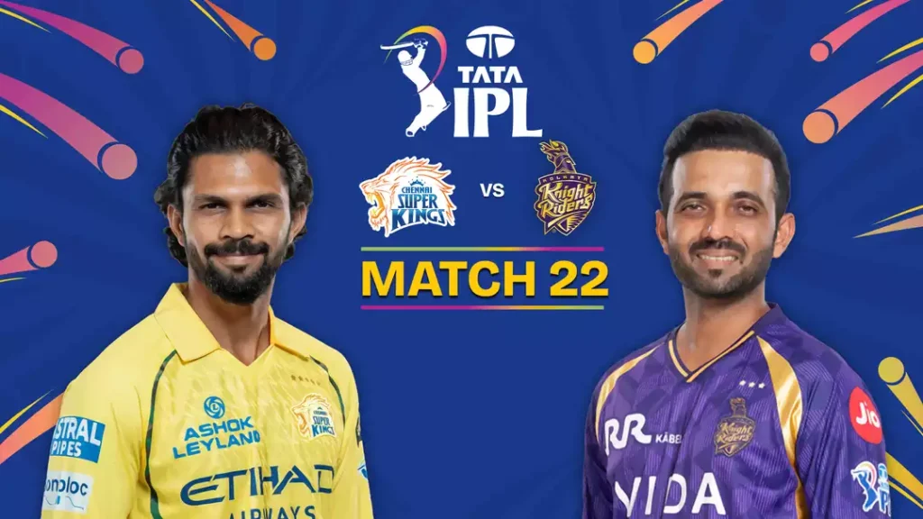 CSK vs KKR IPL 2026