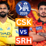 CSK vs SRH IPL 2026