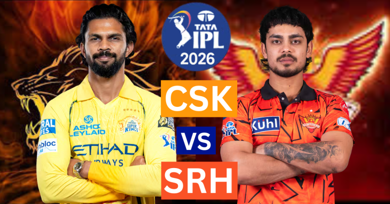 CSK vs SRH IPL 2026