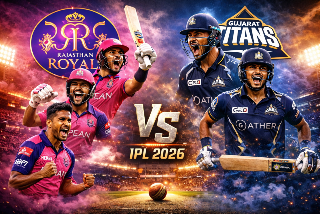 RR vs GT IPL 2026