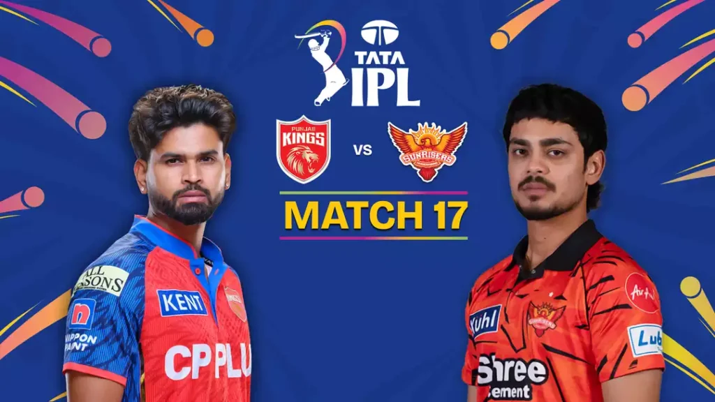 Punjab Kings vs Sunrisers Hyderabad IPL 2026