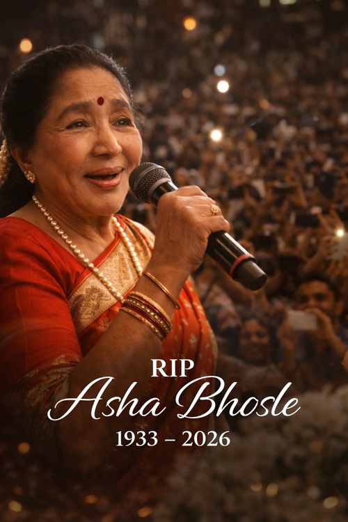 RIP Asha Bhosle Ji