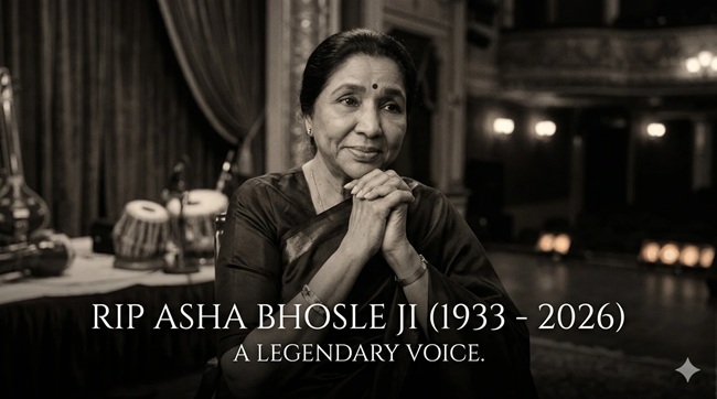 RIP Asha Bhosle Ji