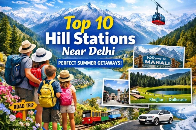 Top 10 Hill Stations Near Delhi