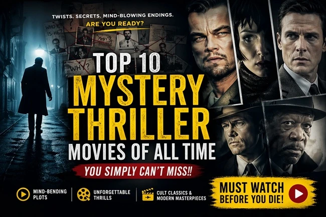 Top Mystery Thriller Movies of All Time You Simply Can’t Miss